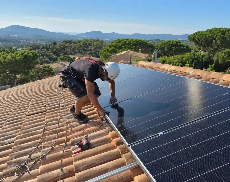 Installateur panneaux solaires Sainte-Pazanne — pose photovoltaïque sur toiture