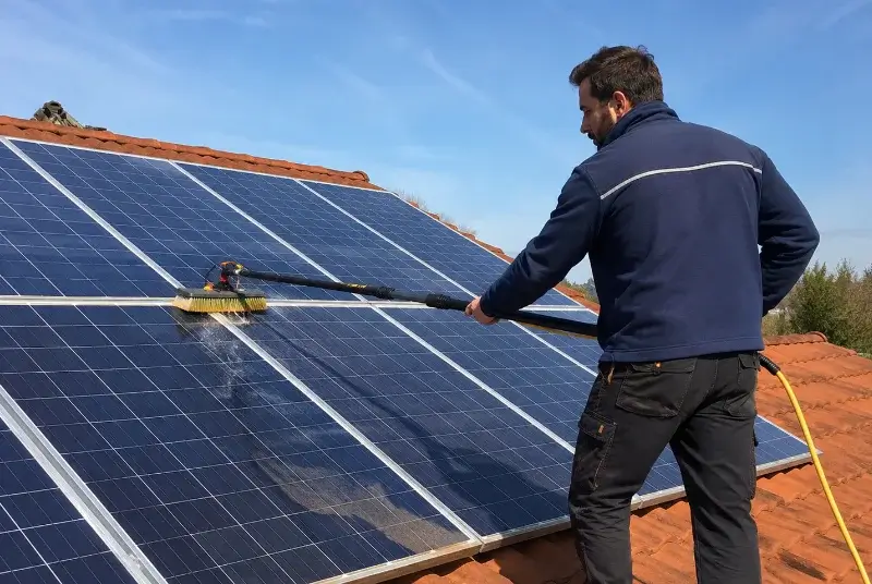 Nettoyage et entretien de panneaux solaires à Sainte-Pazanne